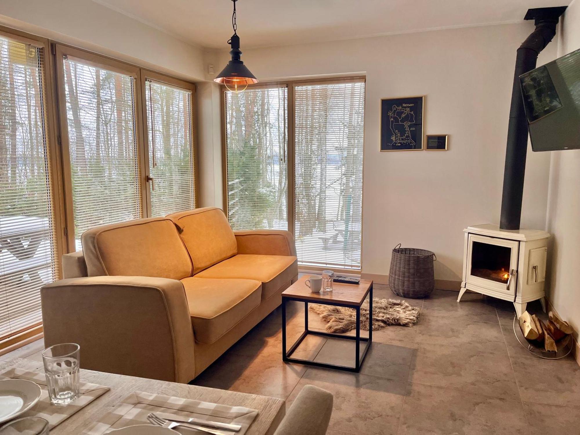Mazursko - Komfortowe Apartamenty Nad Jeziorem, Sauna, Kominki Na Parterze Kretowiny Esterno foto