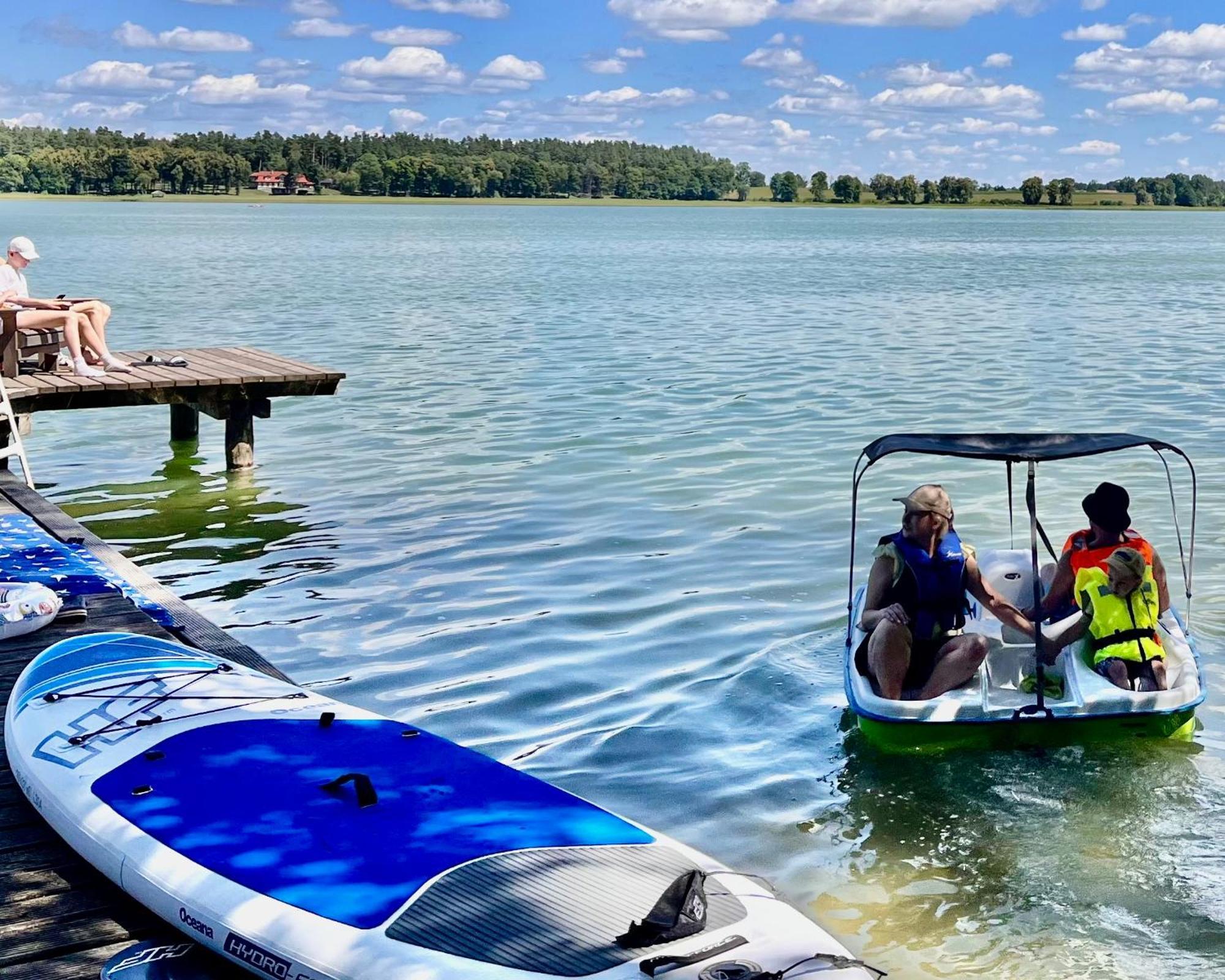 Mazursko - Komfortowe Apartamenty Nad Jeziorem, Sauna, Kominki Na Parterze Kretowiny Esterno foto